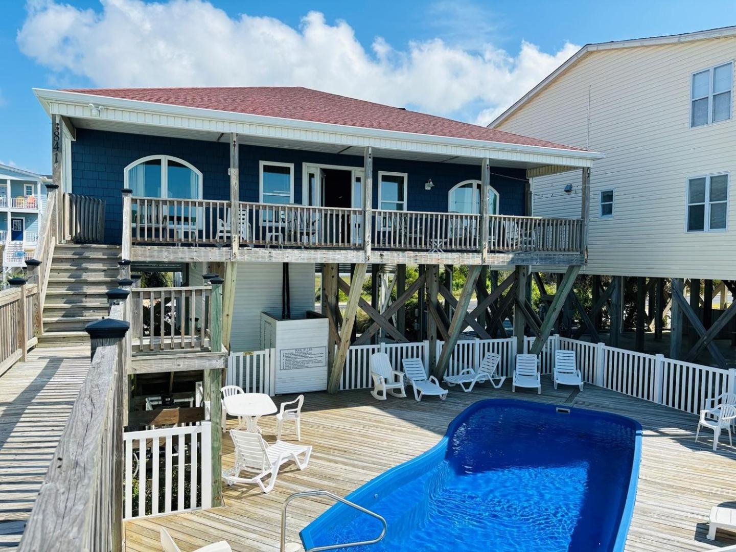 Villa Sea Biscuit Holden Beach Exterior foto